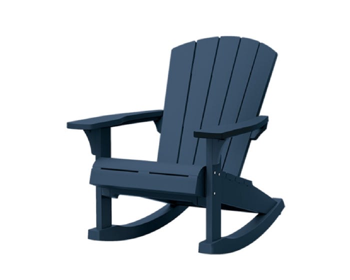 Keter® Adirondack Rocer， Navy - 251778