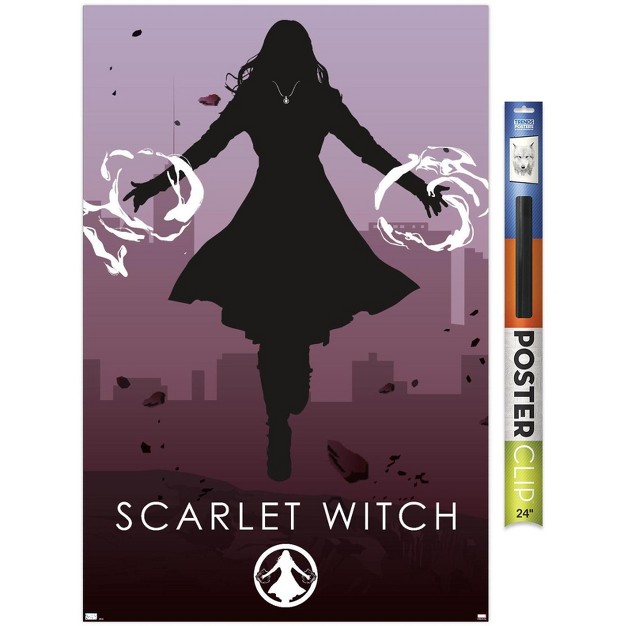 Trends International Marvel Comics Scarlet Witch Minimalist Unframed Wall Poster Prints