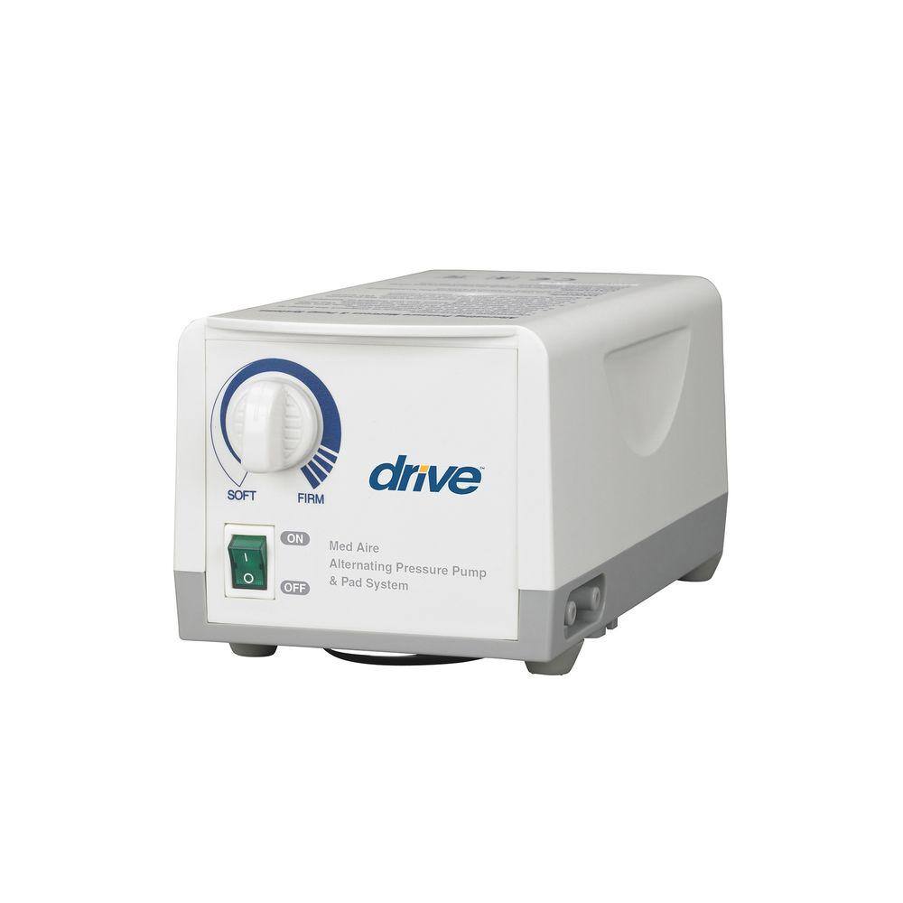 Drive Medical Med Aire Alternating Pressure Pump and Pad System with Variable Pressure 14001E