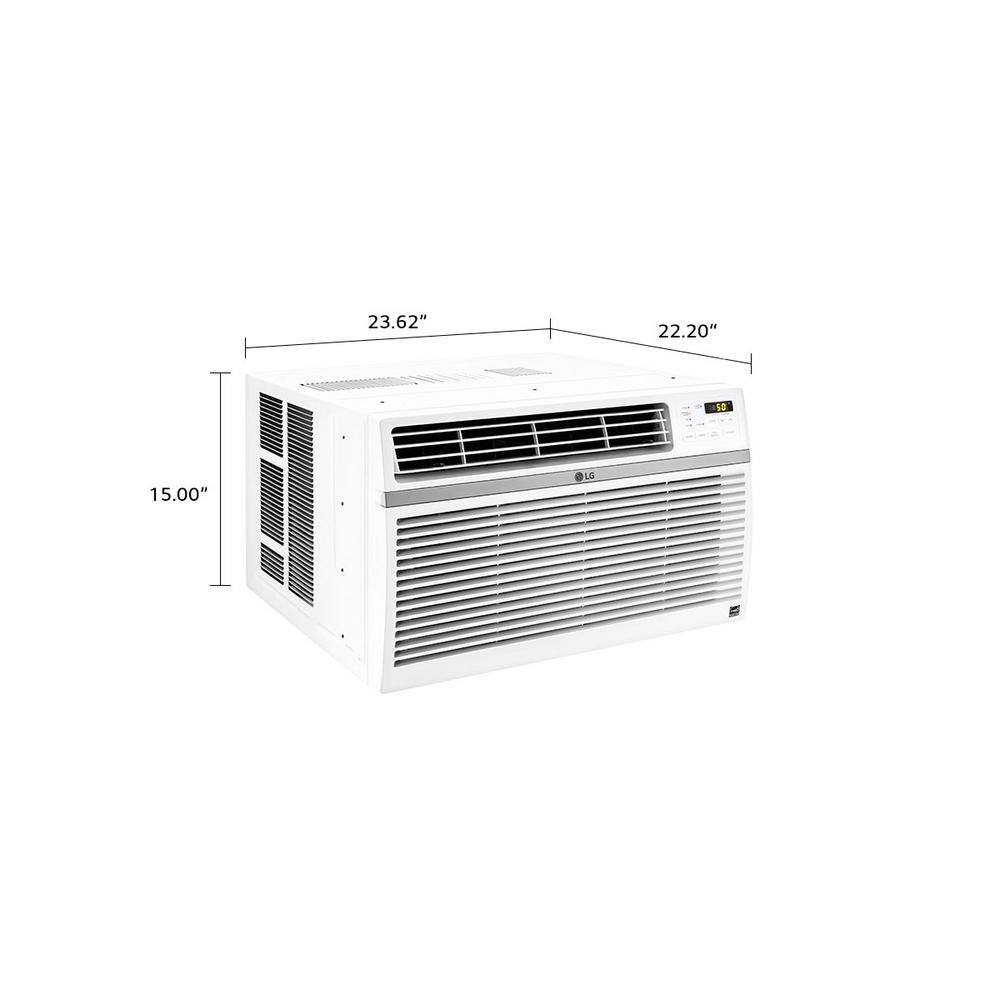 LG 10000 BTU 115-Volt Window Air Conditioner LW1016ER with ENERGY STAR and Remote in White LW1016ER