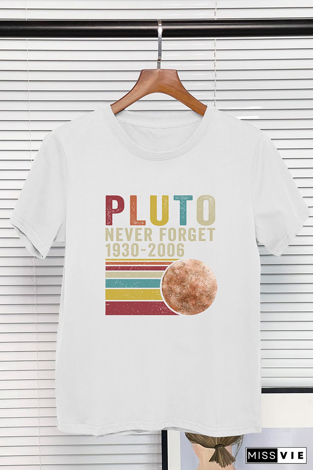 Pluto Never Forget Graphic Tee