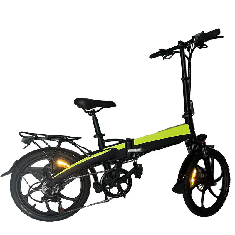 Tourwheel 2023 Amazon Hot Sale 350w 36v Foldable Electric Bike Folding 14inch Bicycle With Rear Motor Electric Cycle For Adult E