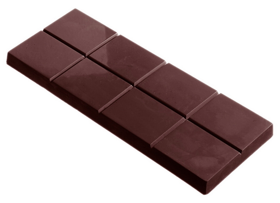 Chocolate World CW2119 Chocolate mould tablet 2x4 ...