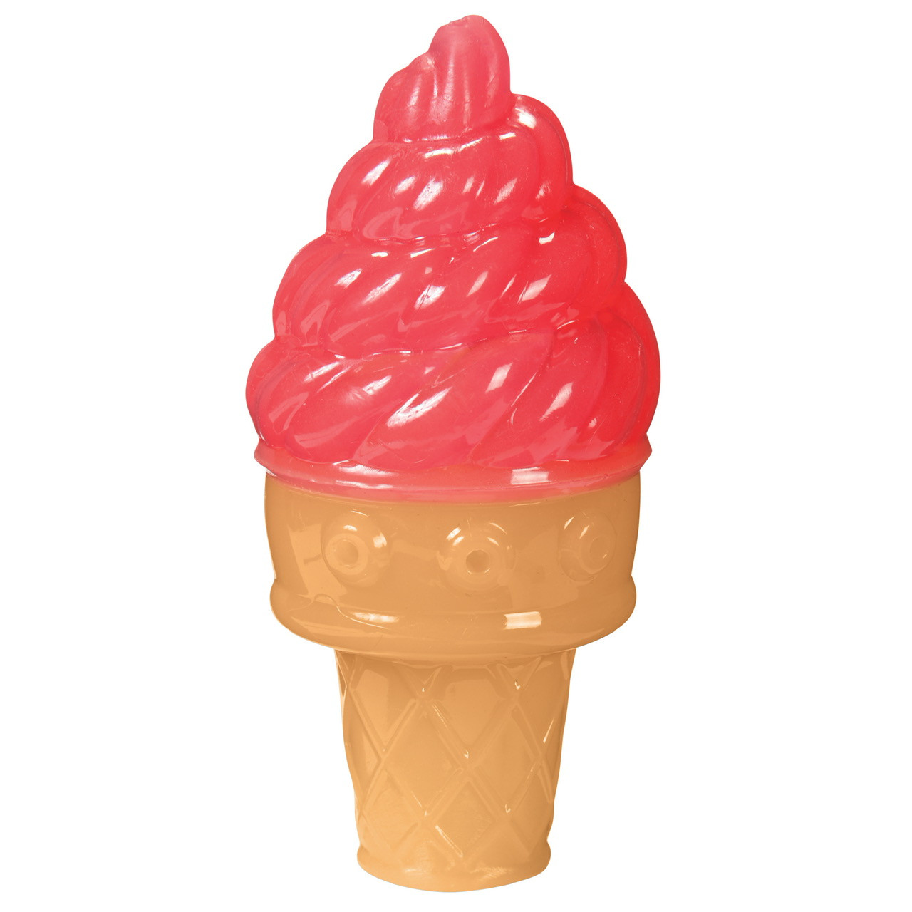 Cool Pup Mini Ice Cream Cone Pink Dog Toy