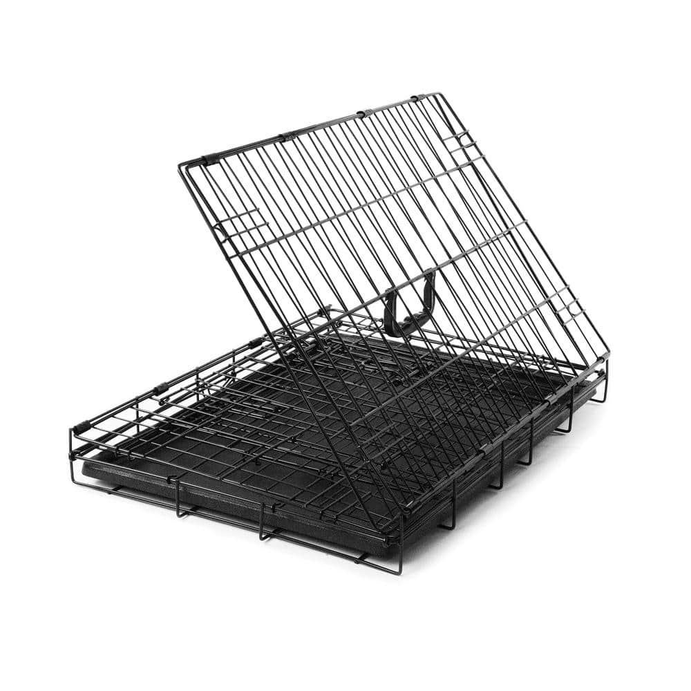 PRIVATE BRAND UNBRANDED Large Black Collapsable Pet Crate 308594B