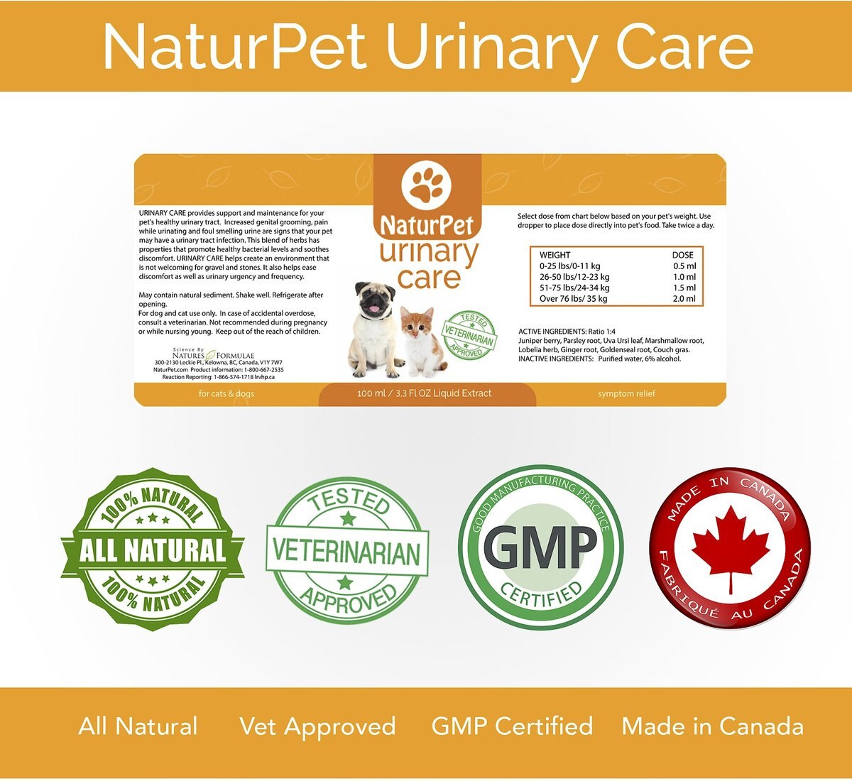 NaturPet Urinary Care Pet Supplement