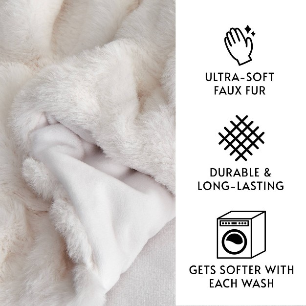 Faux Fur Throw Blanket Isla Jade