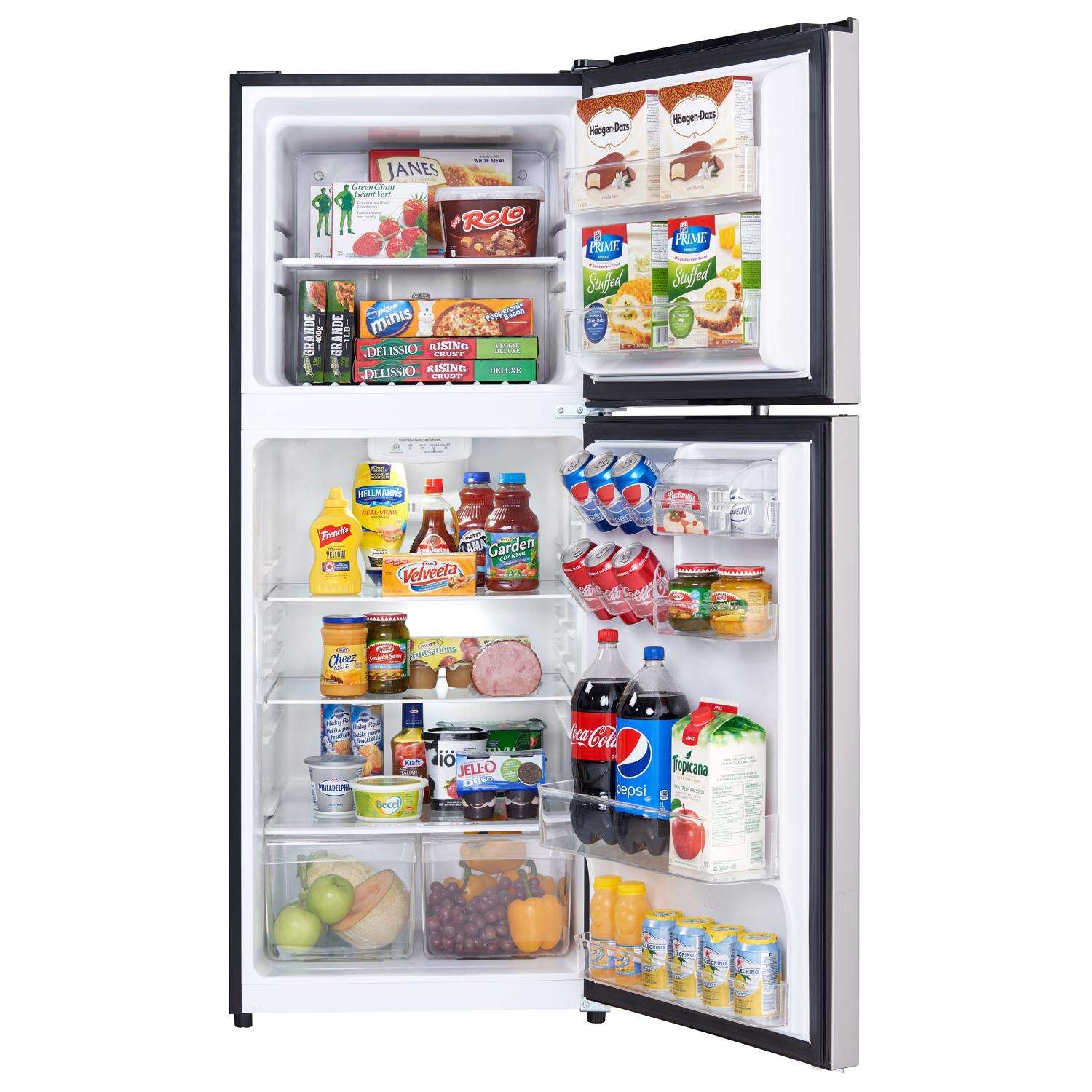 Danby 10.1 ft Silver Stainless Steel Refrigerator 70 W