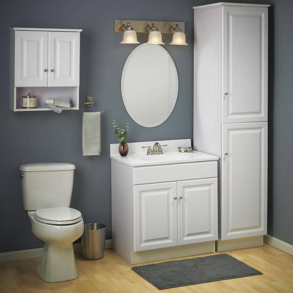 Design House Wyndham 24 in 2Door Bath Vanity Cabinet Only in White