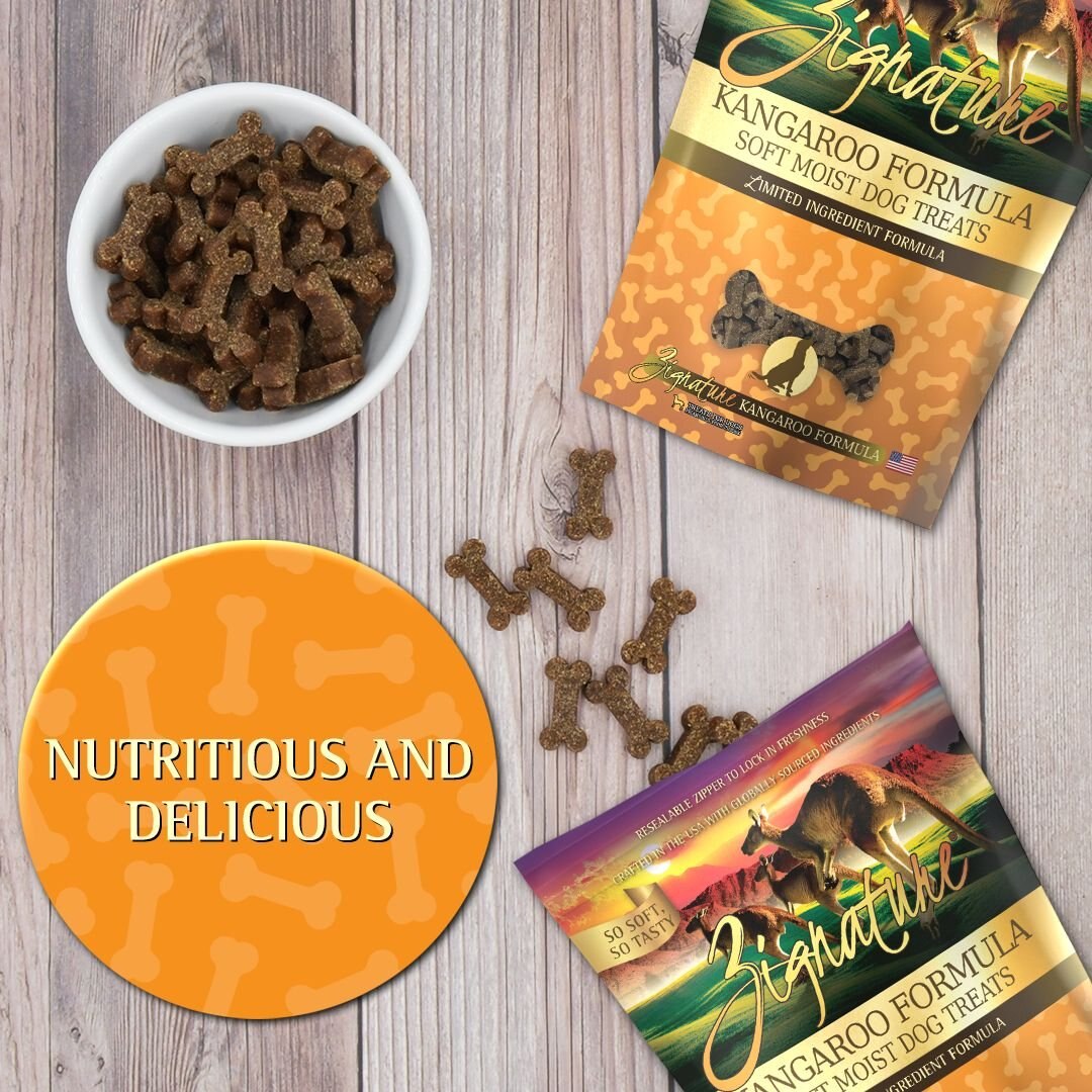 Zignature Kangaroo Flavored Soft Dog Treats