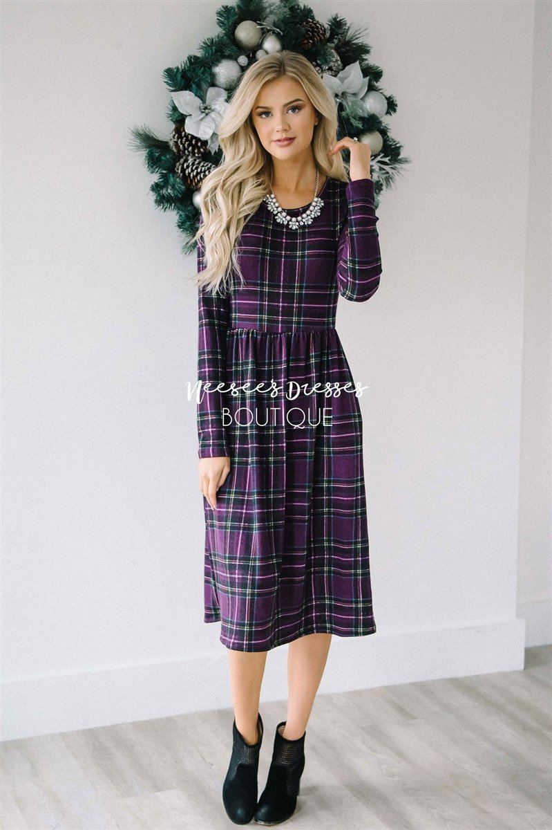 The Nellie Plaid Dress