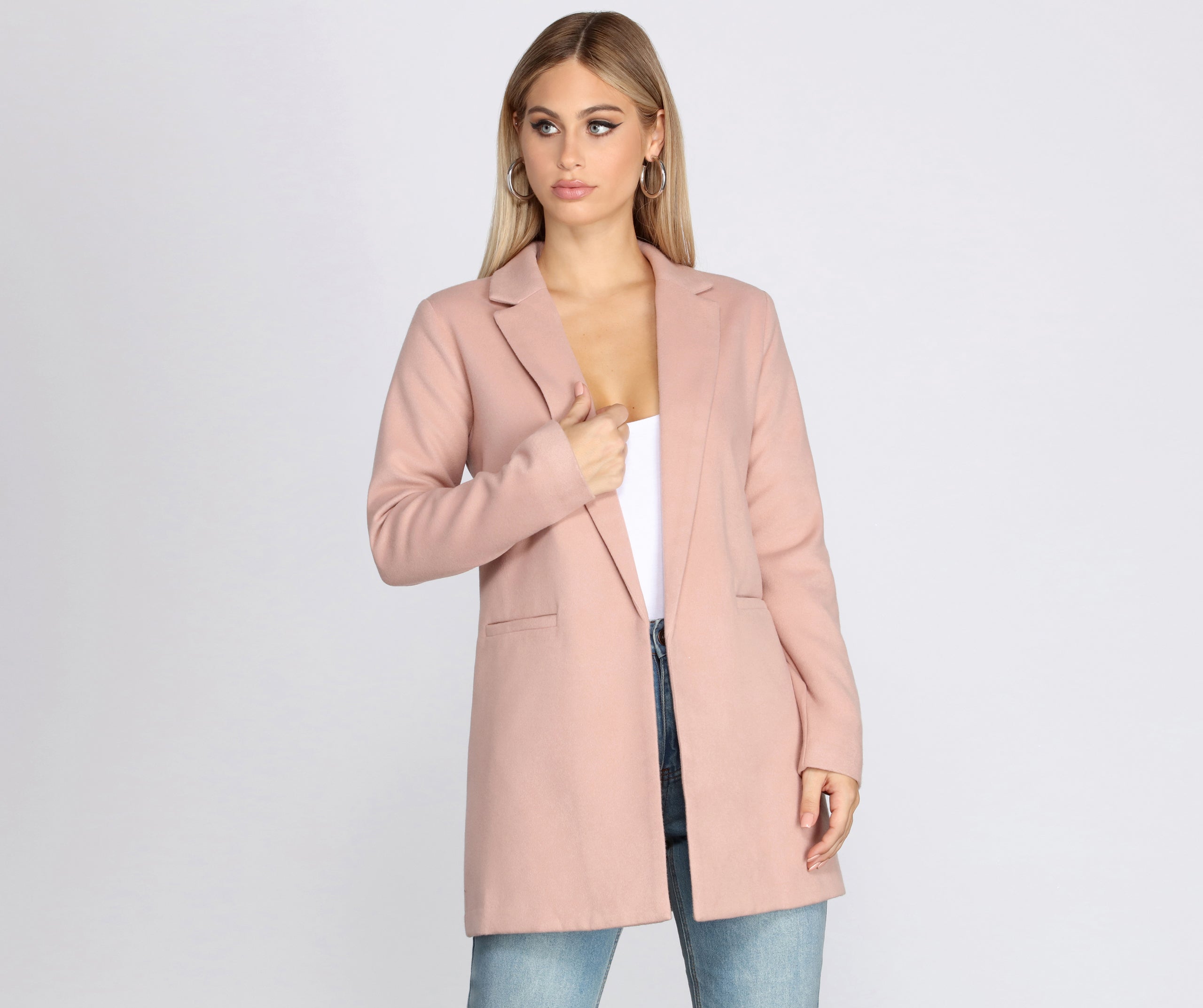 Unapologetically Girly Trench Coat