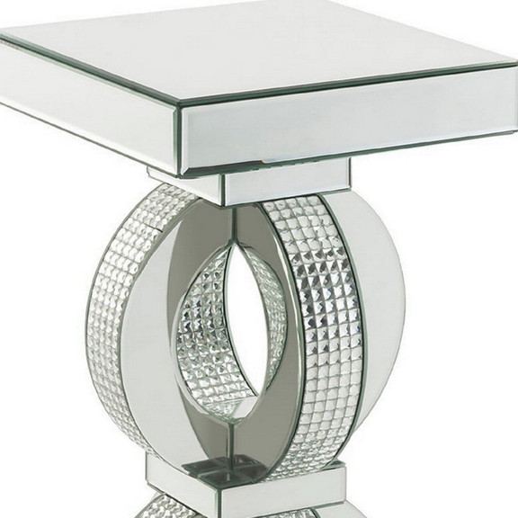 Benjara BM250398 Accent Table with Interconnected ...