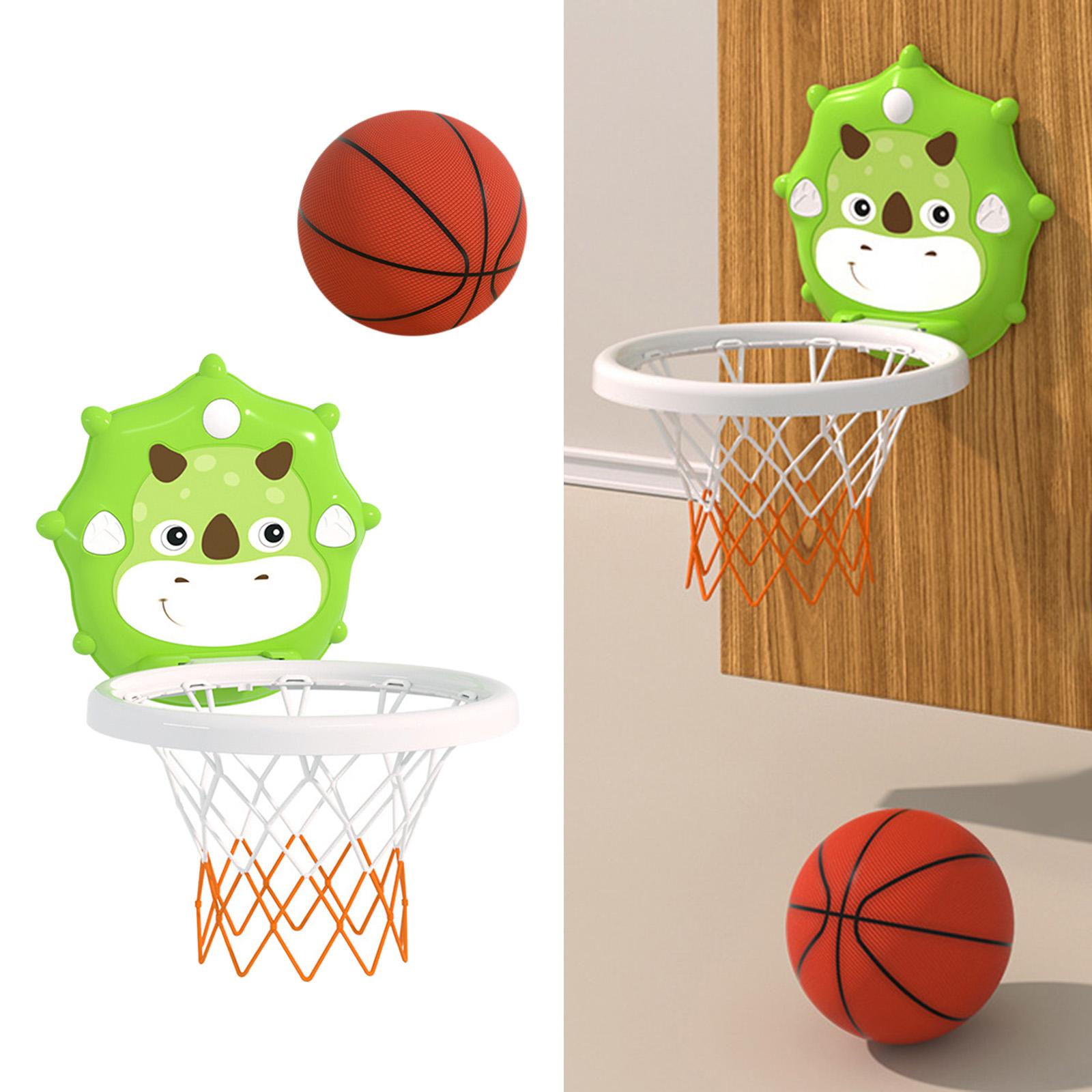 Mini Basketball Hoop Basketball Backboard Toy Basketball Toys for Door Adults Gifts Standard