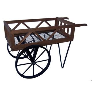 Oakland Living Flower Garden Wagon 92008-BK