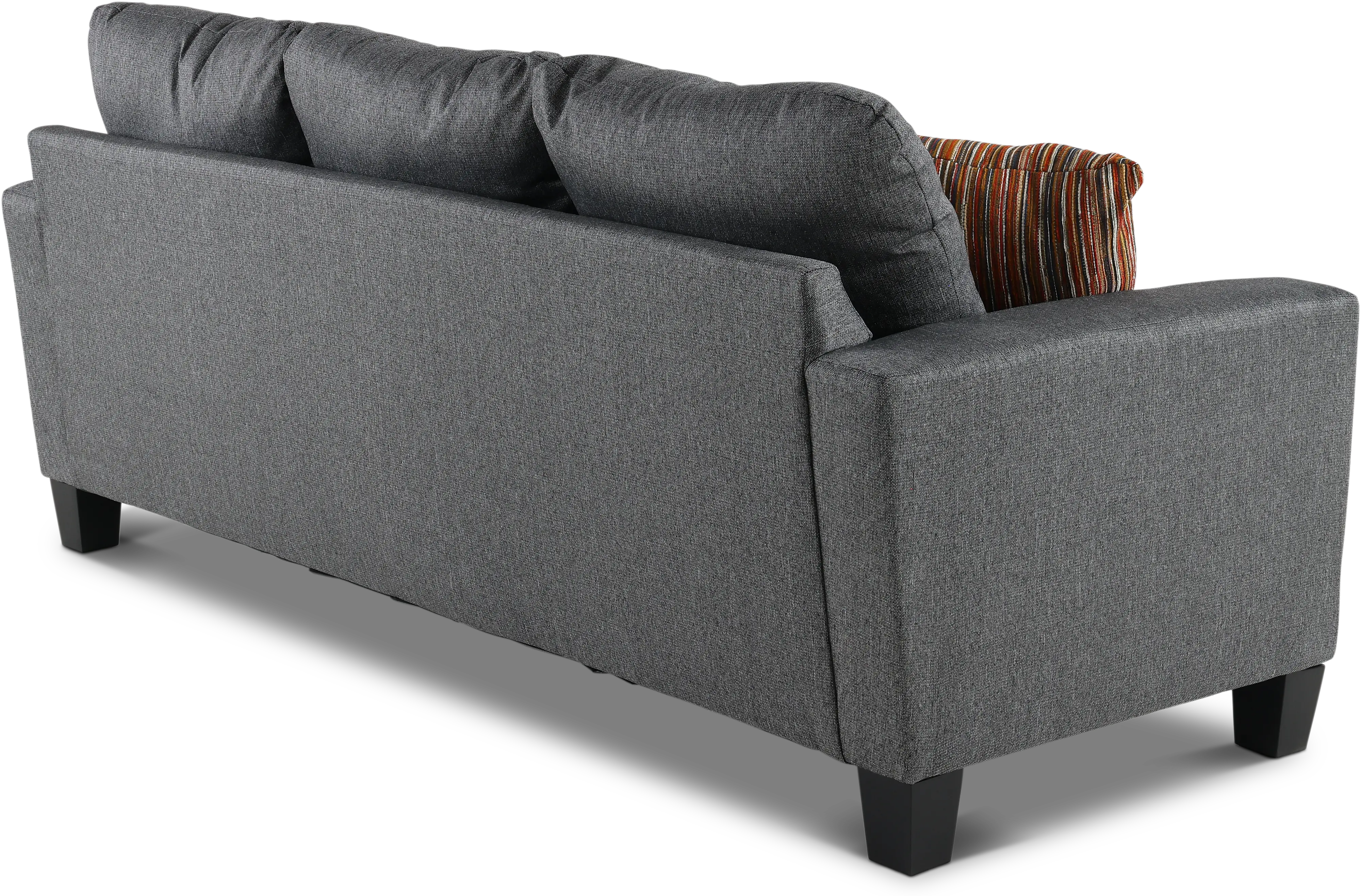 Paisely Slate Gray Sofa