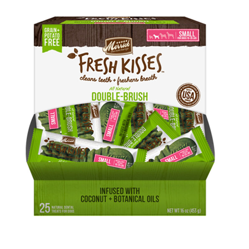 Fresh Kisses Coconut + Botanical Oils Small Dog Treats 23oz