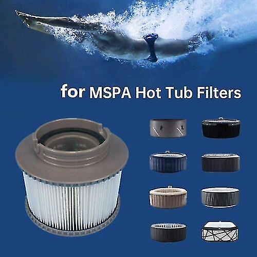 Suitable For All Models Of Mspa Inflatable Hydrotherapy Poolshot Tub Filter Cartridge