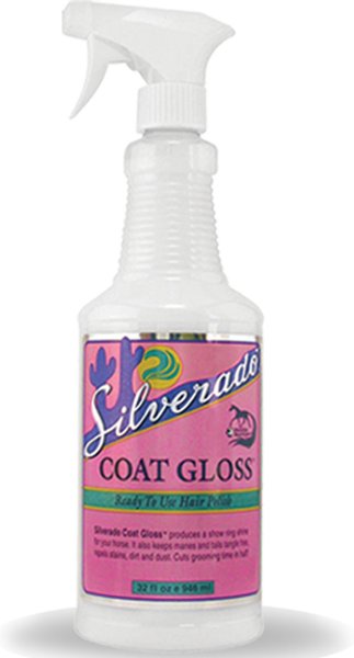 Silverado Coat Gloss Ready to Use Horse Hair Polish， 32-oz bottle