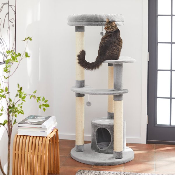 Frisco Heavy Duty Faux Fur Cat Tree and Condo