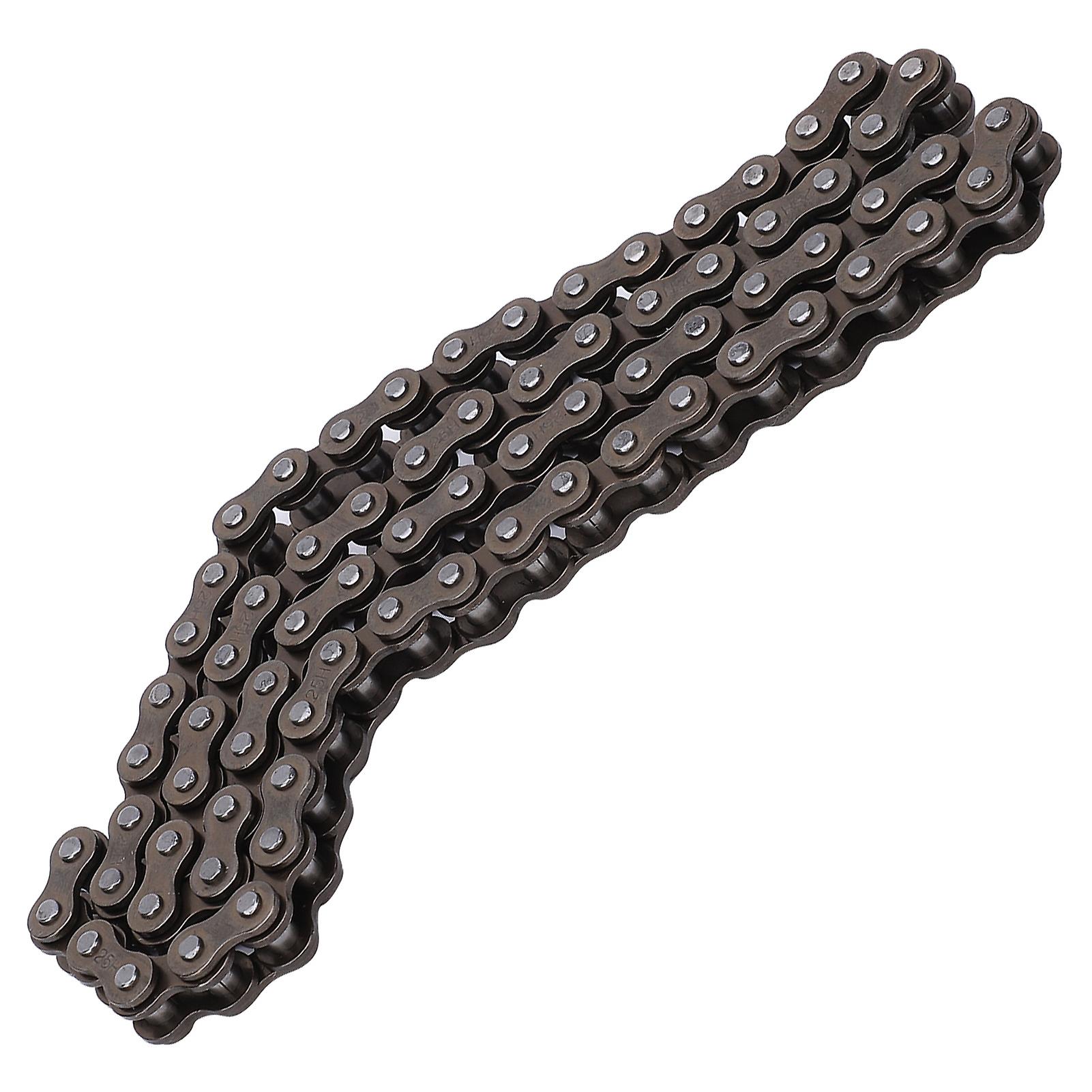 25h 76 Links Chain Heavy Duty Steel Chain Replacement Parts For Electric Scooter