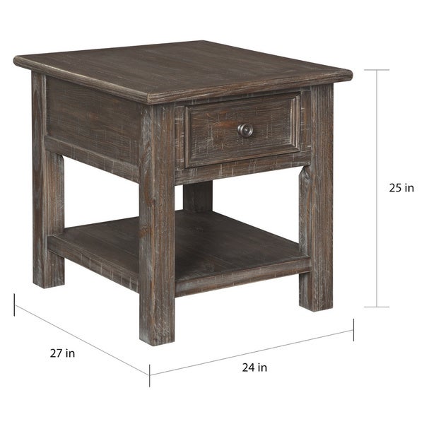 Porch and Den Markhaven Rectangular End Table