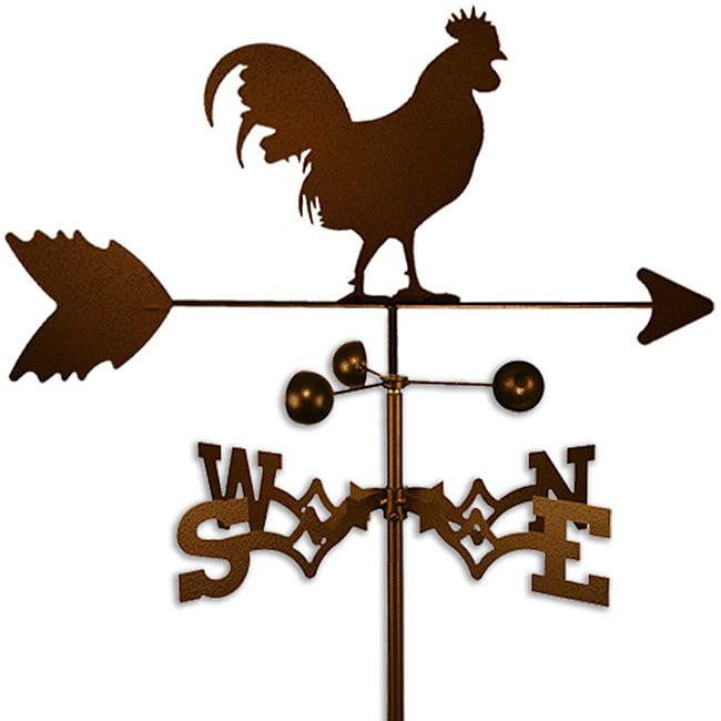 SWEN Products Inc Handmade Cuckoo Rooster Weathervane