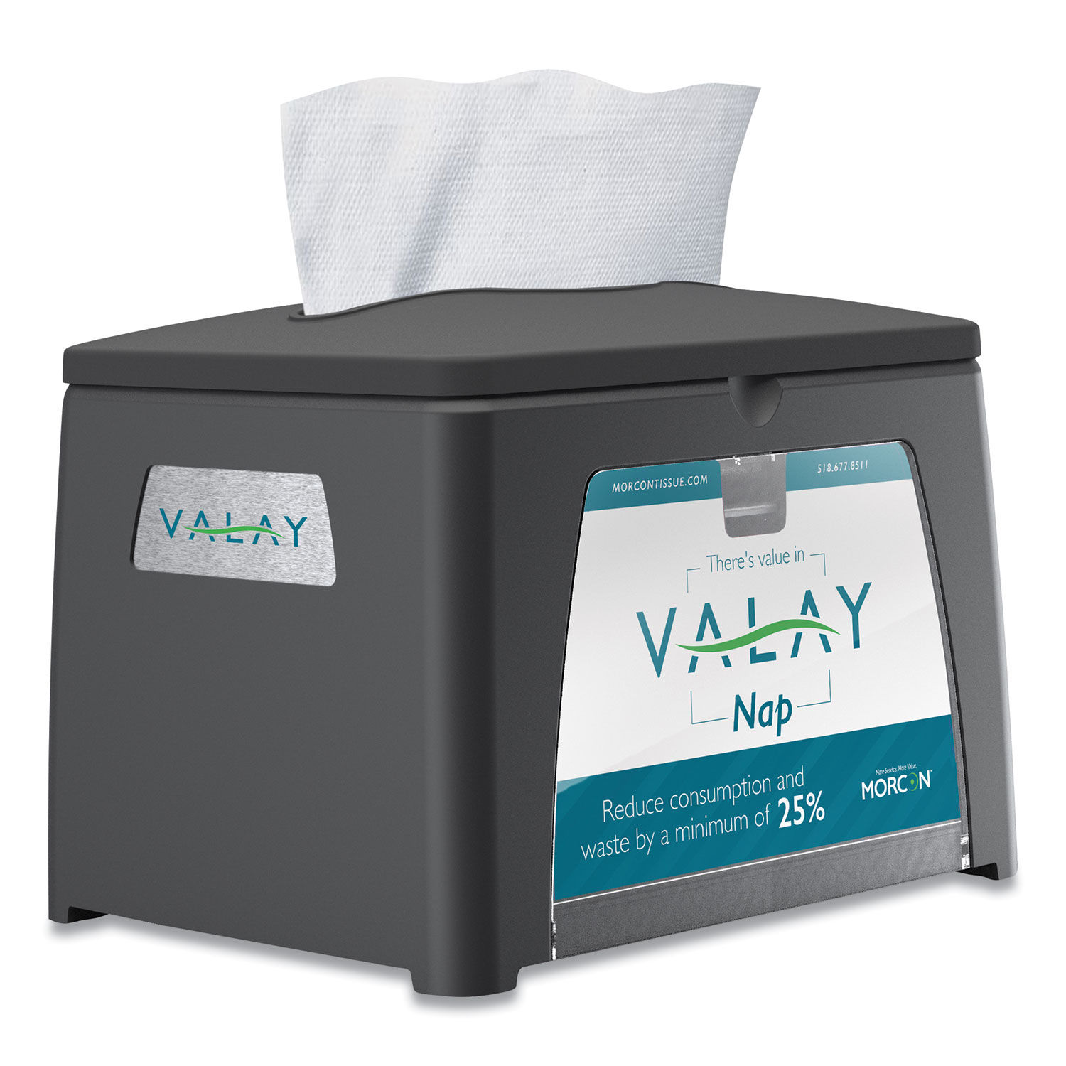 Valay Table Top Napkin Dispenser by Morcon Tissue MORNT111EA