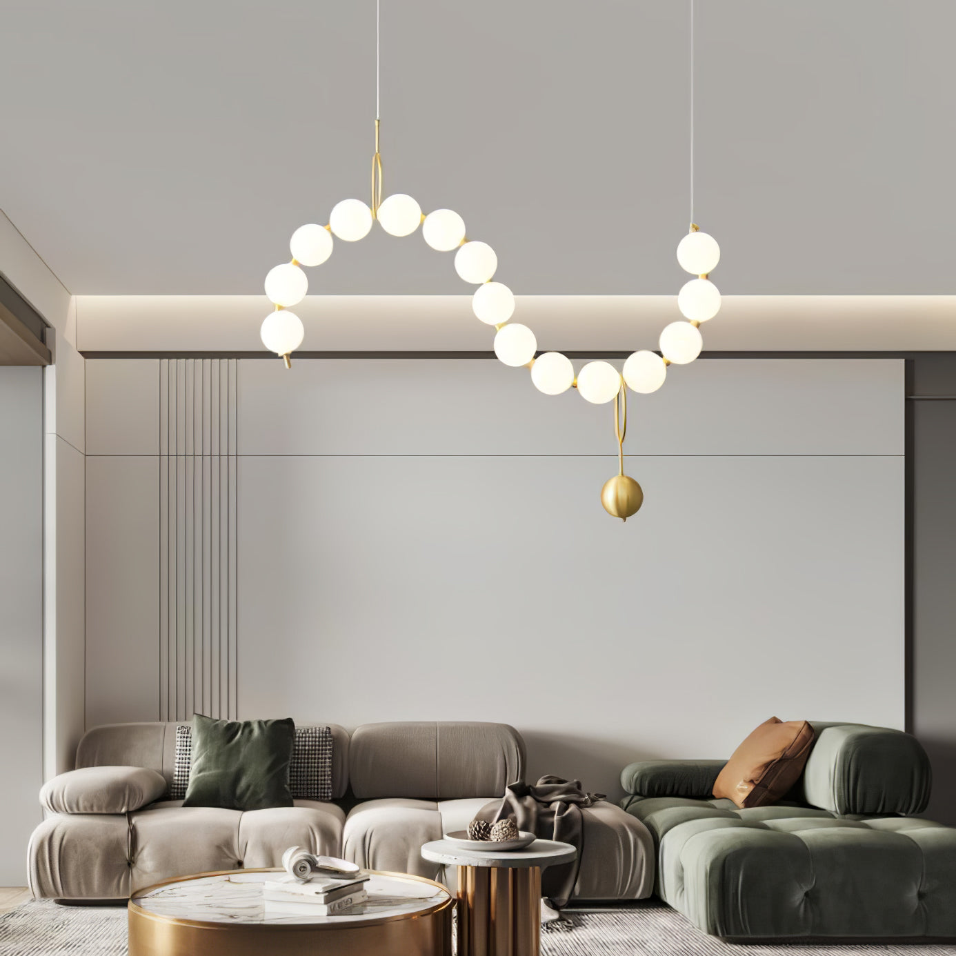 Necklace LED Pendant Lamp