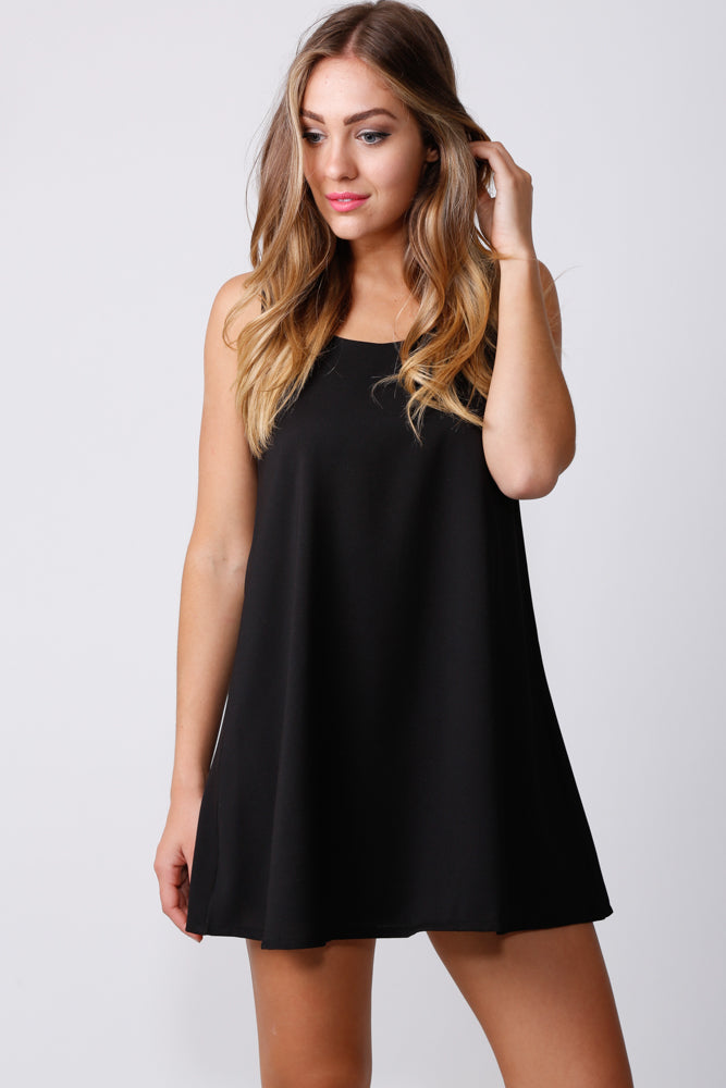 Heartbeat Dress Black