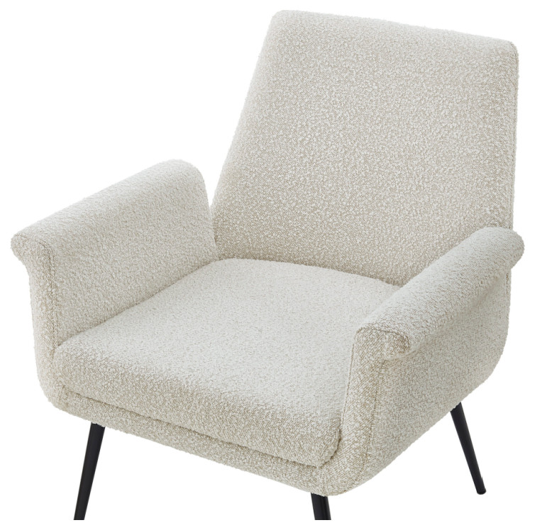 Classic Boucl√© Occasional Chair  Liang  ampEimil Fiore   Midcentury   Armchairs And Accent Chairs   by Oroa   Distinctive Furniture  Houzz