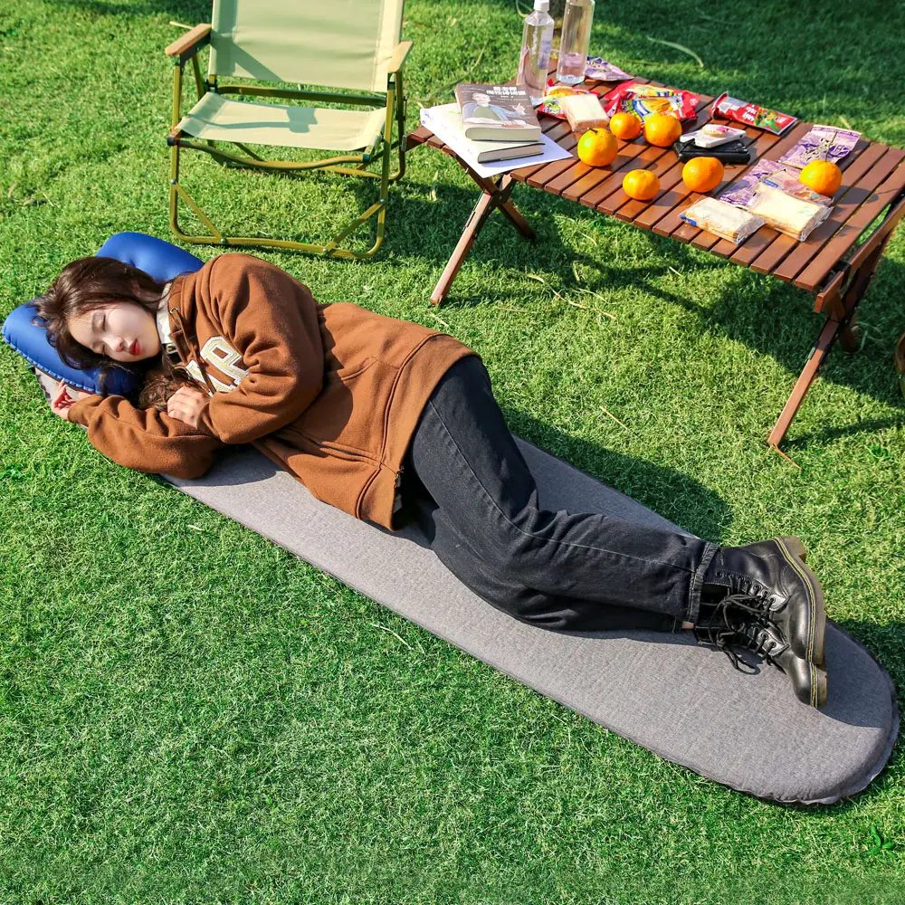 Outdoor Hiking Self Inflating Sleeping Pad Air Mattress Mat Picnic Mat For Camping