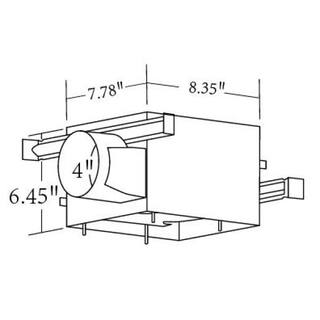 Hunter Garden District Decorative Rubbed Bronze 70 CFM Ceiling Bathroom Exhaust Fan 80707