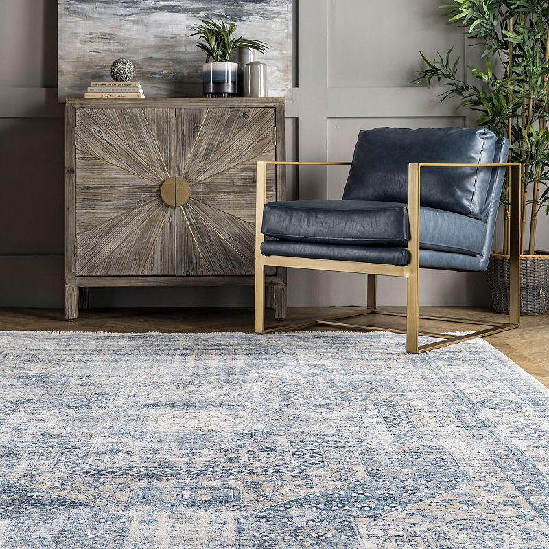 nuLoom Westlyn Faded Medallion Area Rug