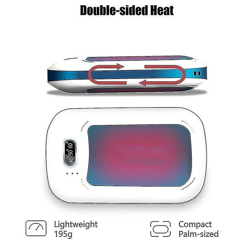 Hot Hands 7800mah Usb Power Bankflashlight Heater For Camping Warmer