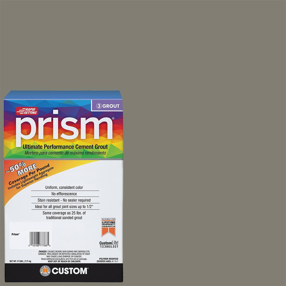 Custom Building Products Prism #09 Natural Gray 17 lb. Ultimate Performance Grout PG0917T