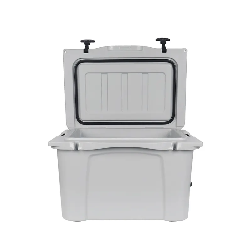 KEYI Ice box 20QT 50QT 75QT 110QT Custom Logo Hiking Fishing Camping Hard Cooler Beer Ice Cooler Box hard cooler