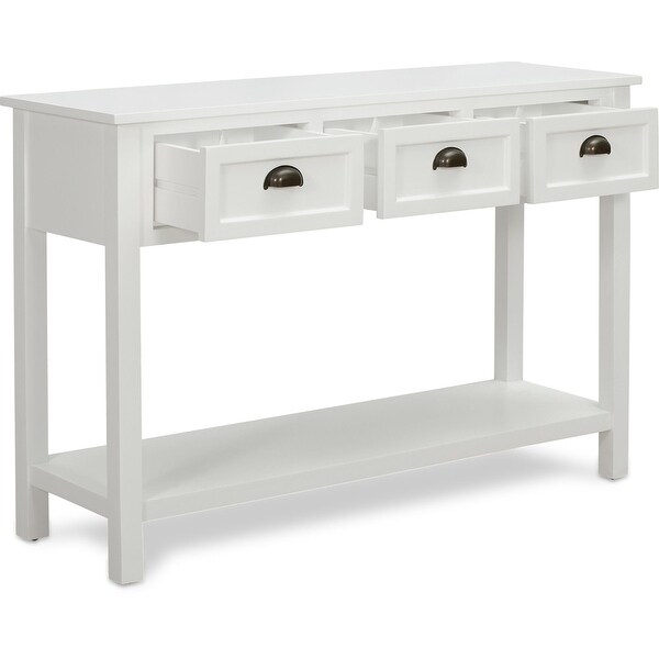 Finch Lockwood Console Table，White