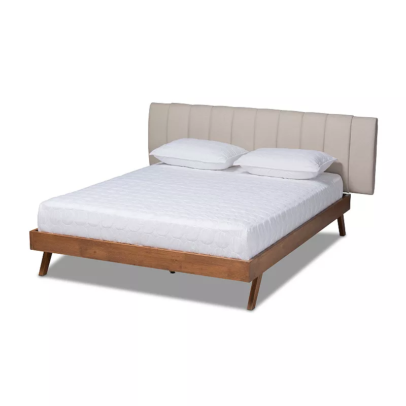 Baxton Studio Brita Queen/King Bed