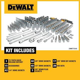 DW Chrome Vanadium Mechanics Tool Set (192-Piece) DWMT75049