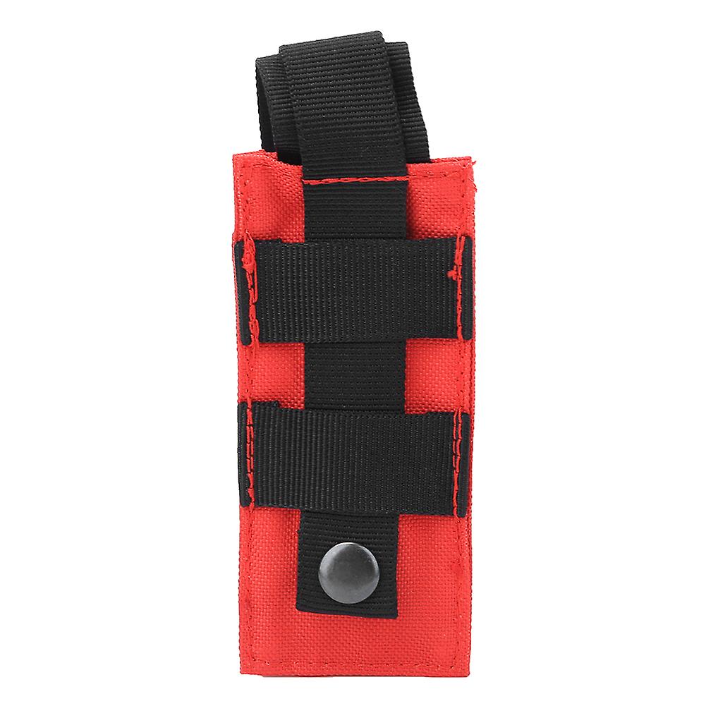 Nylon Outdoor Portable Tactics Medical Tourniquet Pouch Trauma Shear Strap Bagred