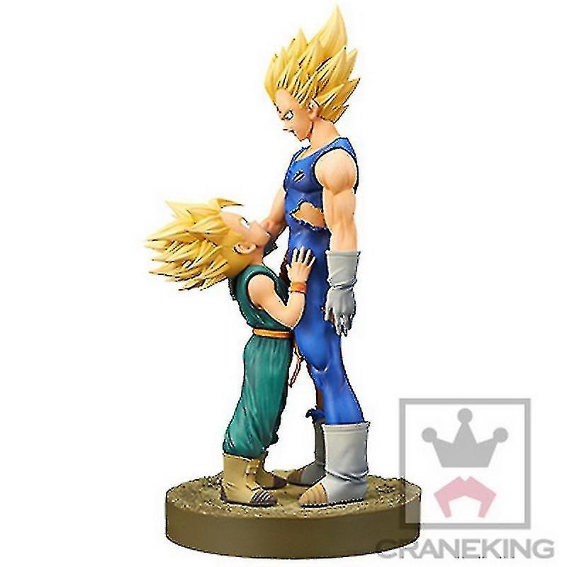 22cm Anime Vegeta Torankusu Trunks Father And Son Action Figure P