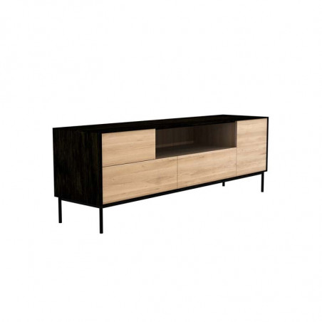 Meuble TV Blackbird 180X45X61CM Chêne Ethnicraft - Mobilier Intérieur - GRIIN