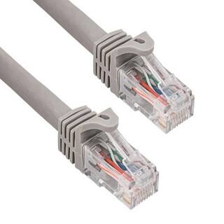 SANOXY 20 ft. Cat6a 600 MHz UTP Snagless Ethernet Network Patch Cable Gray SNX-CBL-LDR-C6110-3020