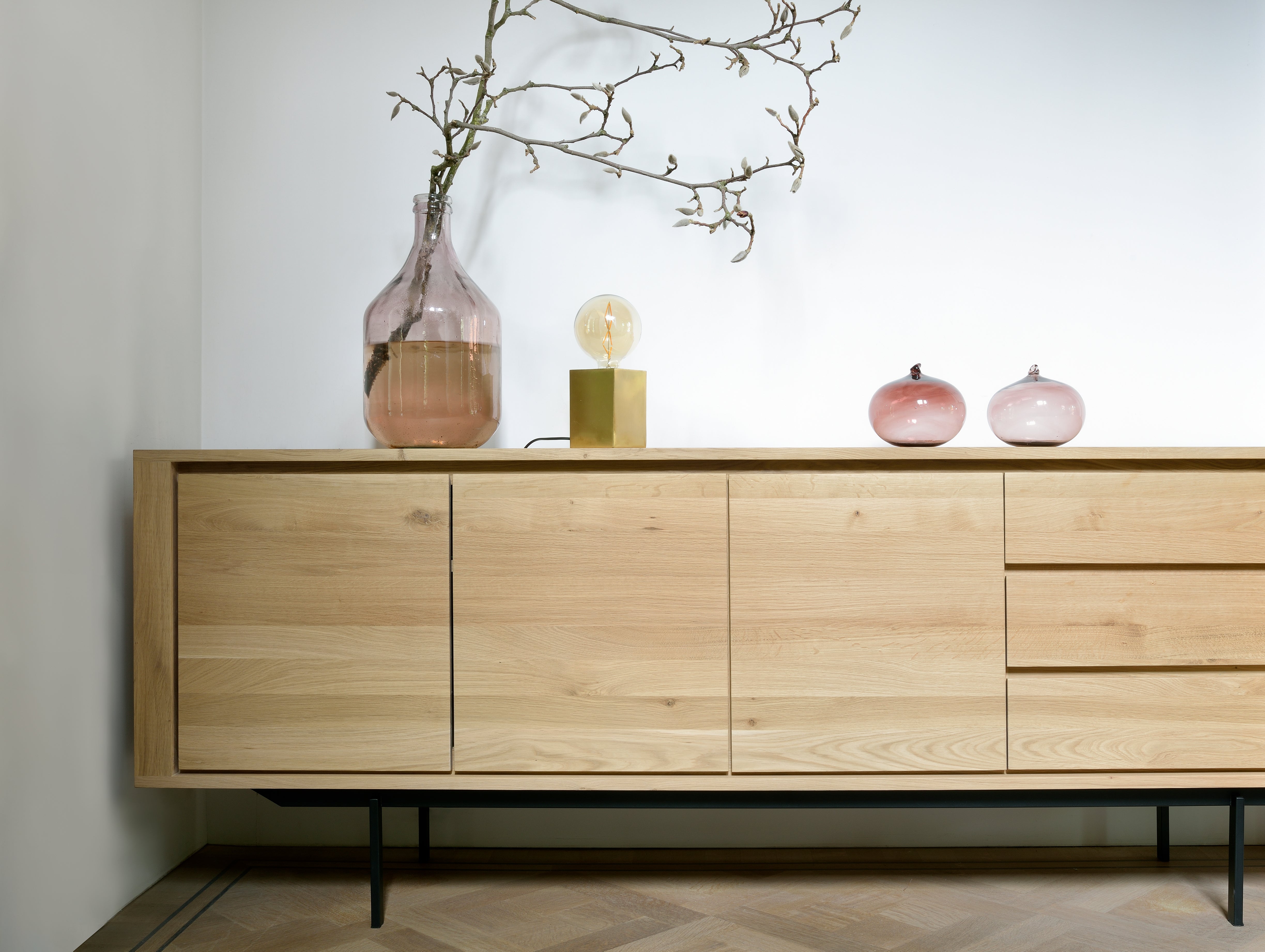 Oak Shadow Sideboard in Various Sizes