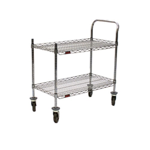 Eagle Group U2-1836C-RP Red-i-Pak Utility Cart， 2-tier， 36