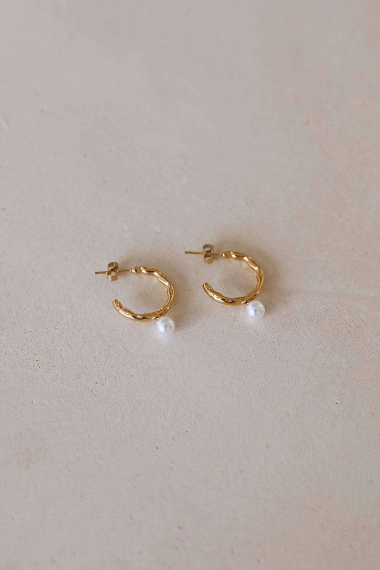 18K Gold Plated Time For Vibes Earrings