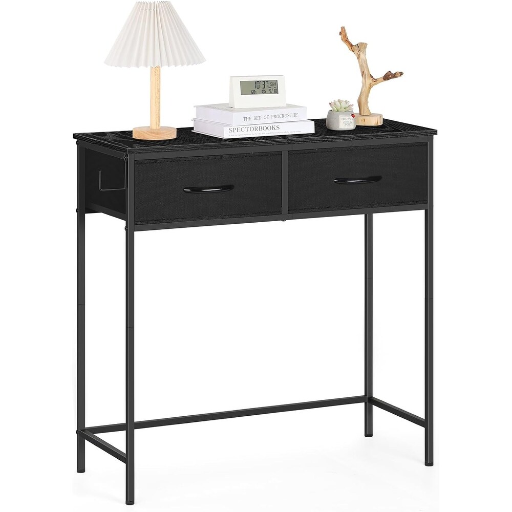 Small Console Table with 2 Drawers