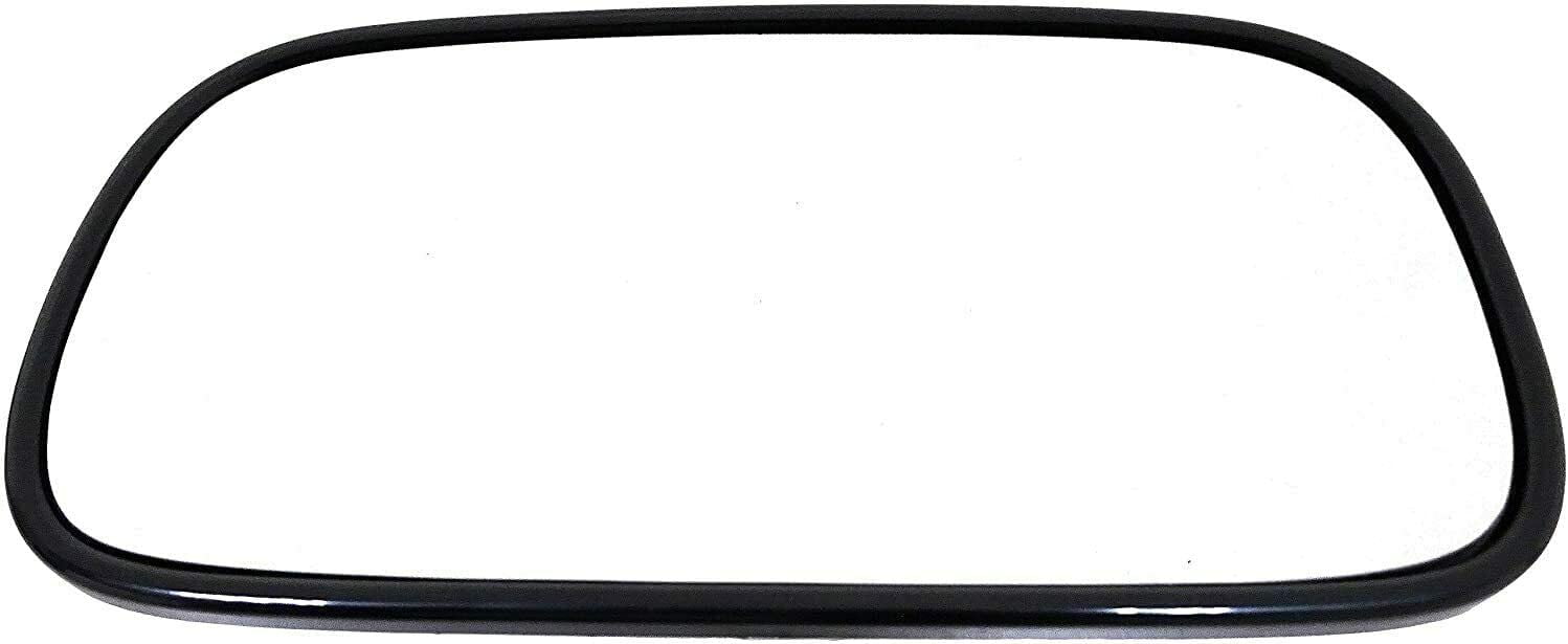 Driver Side Door Mirror Glass Replacement with Plastic Backing Fits 2006-2010 Buick Lucerne