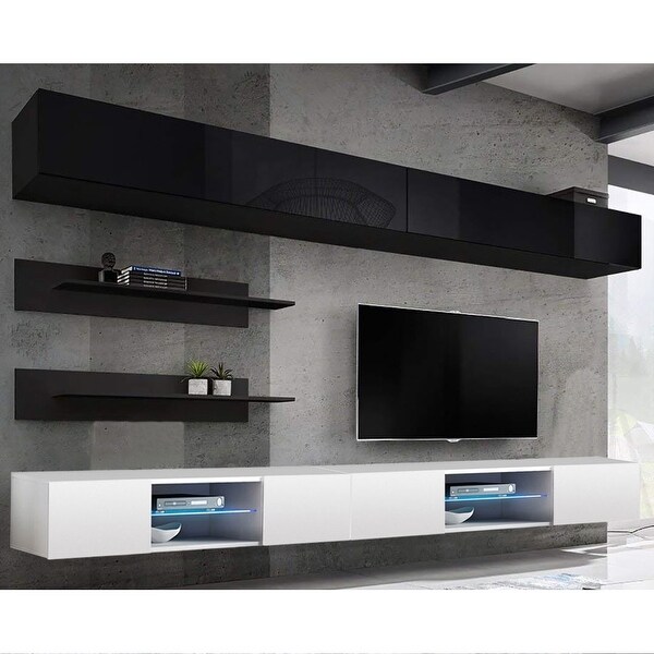 Fly I1 33TV Wall Mounted Floating Modern Entertainment Center